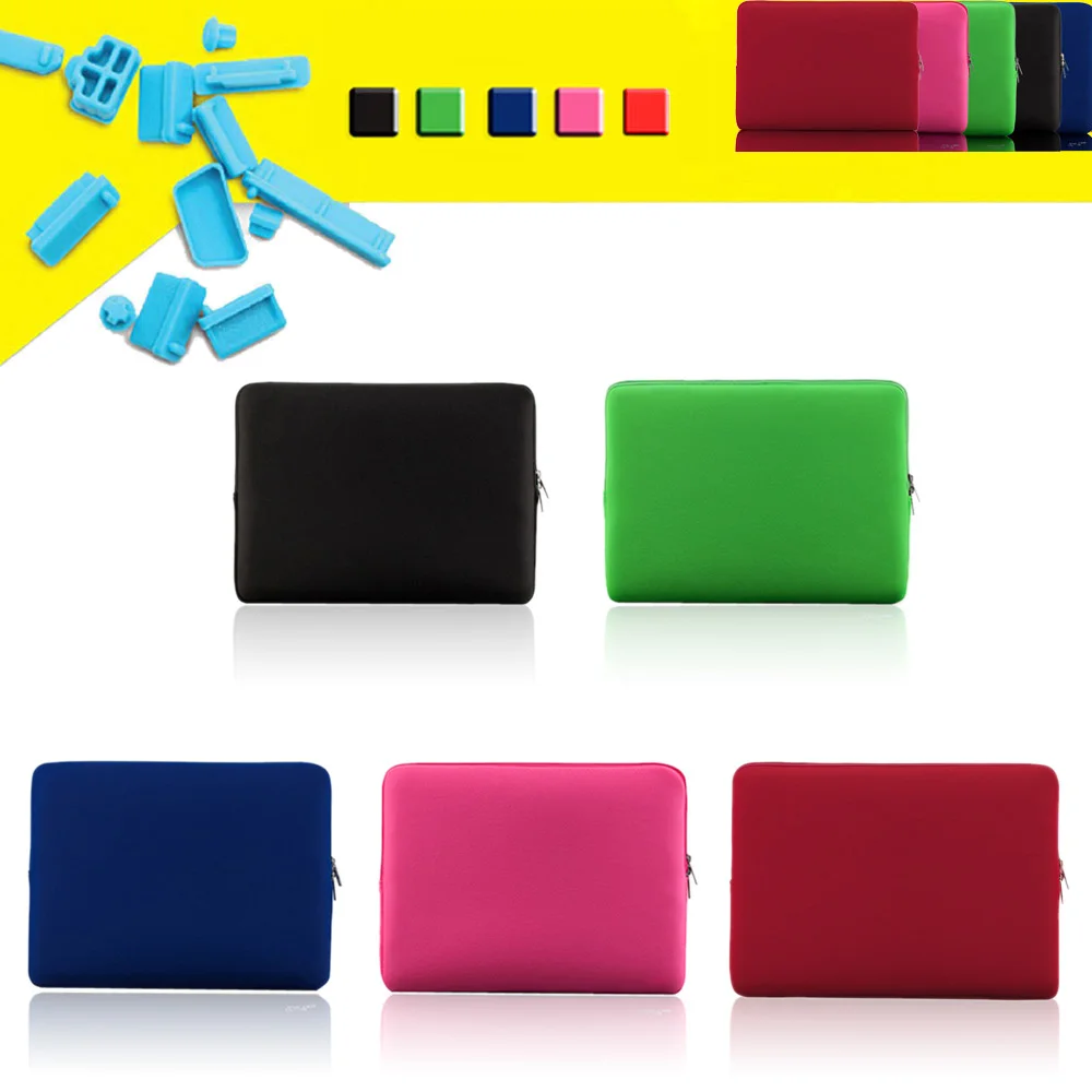 Laptop-Schutzhülle Weiche Schutzhülle Tragbare Laptop-Tasche Ersatz für 11 Zoll Air Ultrabook Laptop Rosa
