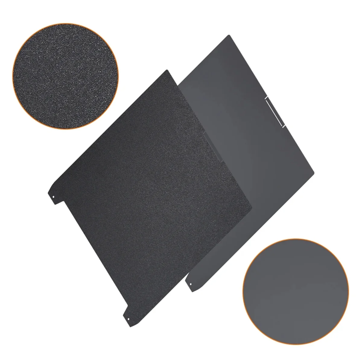 ABLG For K2 Plus PEI Frosted Build Plate Excellent Adhesion High Flatness High Strength and Wear Resistance