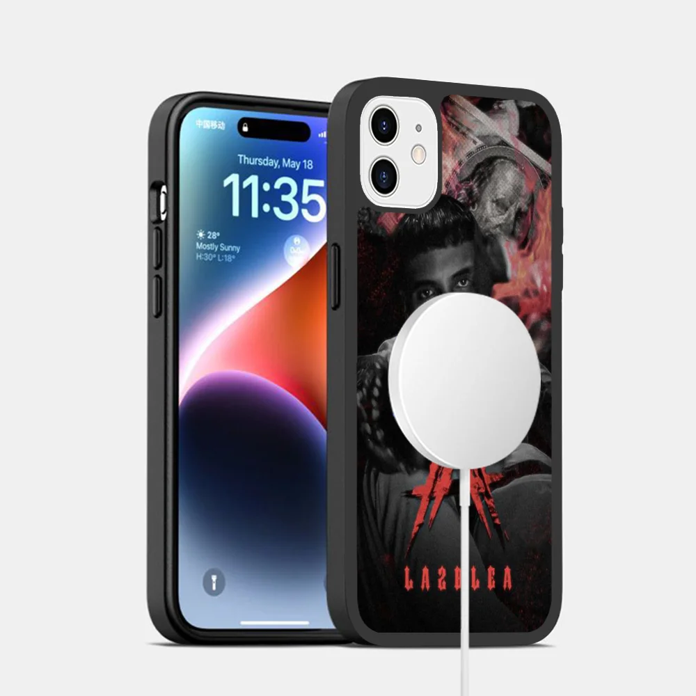 Anuel AA Phone Case Magnetic Case For iPhone 14 13 12 11 15 Pro Max Plus Mini For Magsafe Wireless Charge Cover image 5