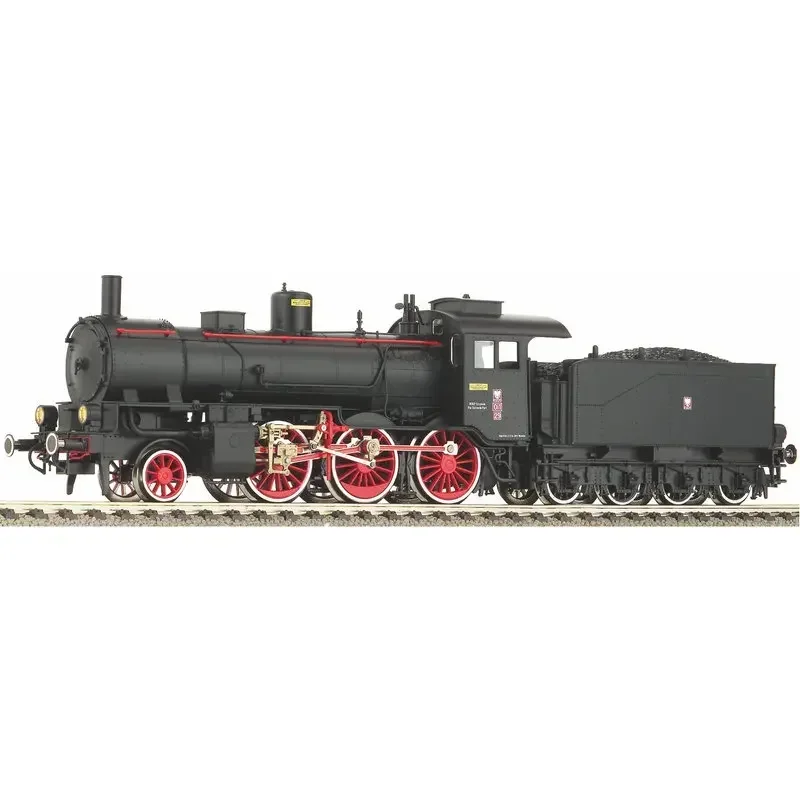 FLEISCHMANN HO 타입 1/87 413703 BR37 증기 기관차, PKP 16 핀 DC 버전 기차 모델 장난감