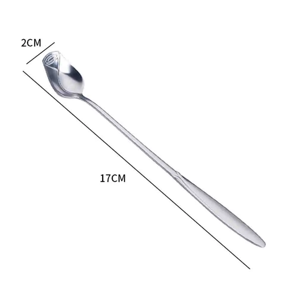 Coffee Serving Spoon Elegant Dessert Utensil Elegant Dining Experience 17x2x1 Elegant Dessert Spoons Coffee Scoop
