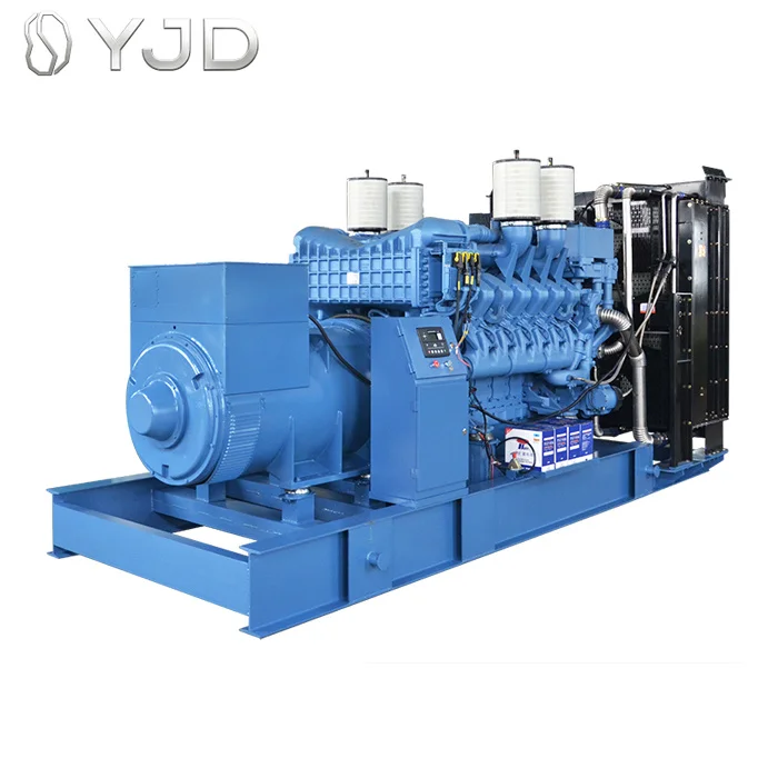High Quality Germany MTU Diesel Generator for Mercides-Benzs System 650KW 750KVA Super Silent Auto Start ATS Competitive Pricing