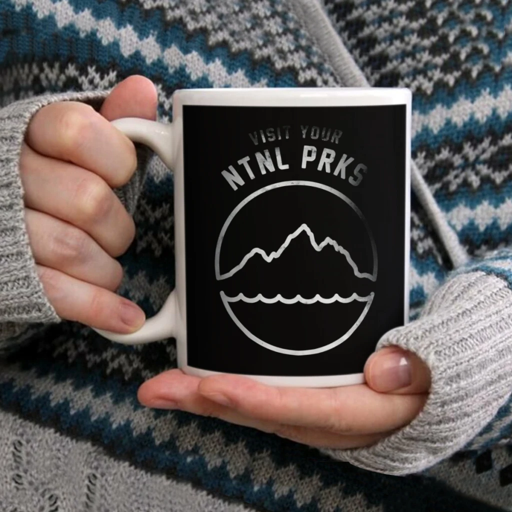 

Ntnl PrksCoffee Mug Tea Cup 11oz Coffee Cup Funny Birthday Ceramic Mug Personalized Cup