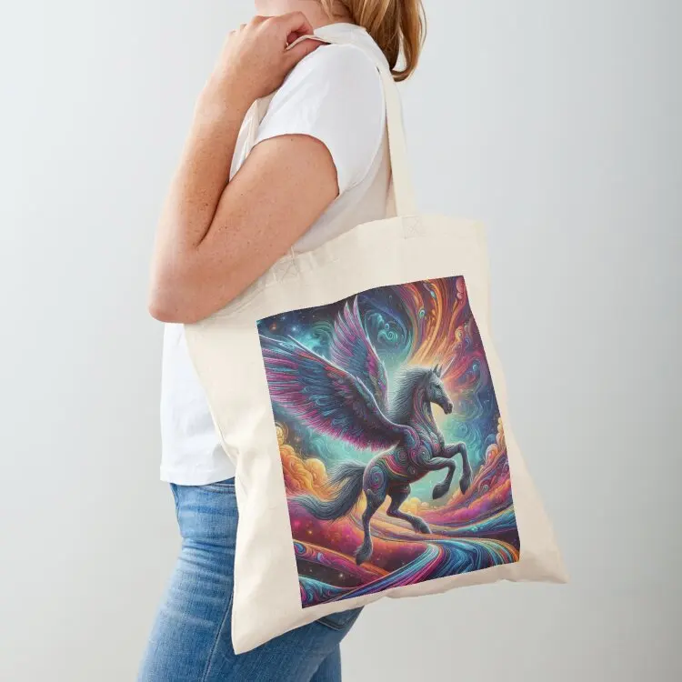 

pegasus Tote Bag bags woman 2025 personalized tote bag Handbags reusable grocery bags