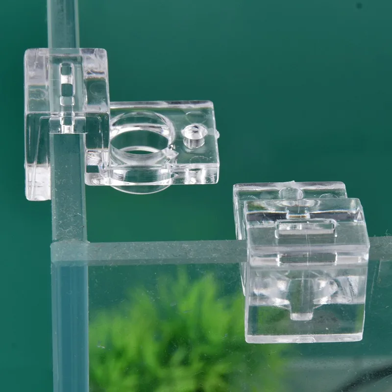 2/4/8Pcs Fish Tank Acrylic Clip 4.5/5/5.5/6/8/10/12/15mm Aquarium Lid Cover Support Holder Bracket Clamp Stand Aquarium Supplies