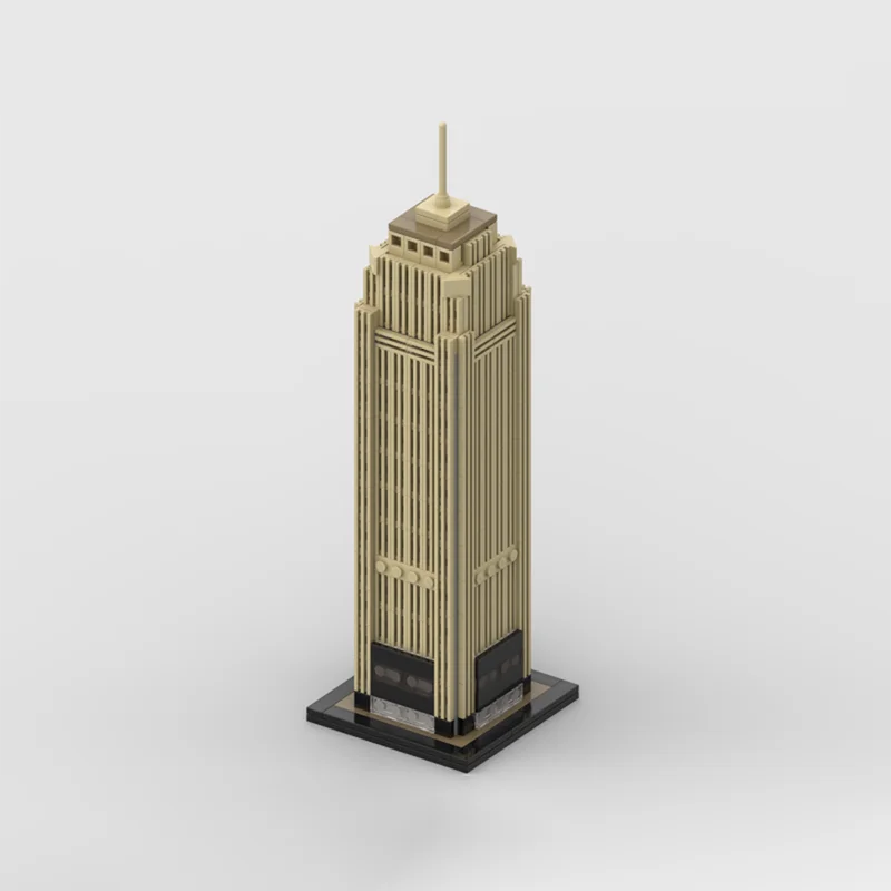 

502pcs MOC Rand Tower Minneapolis Architecture Model Building Blocks Toy Christmas Gifts Brick Kids Education DIY Creative Idea