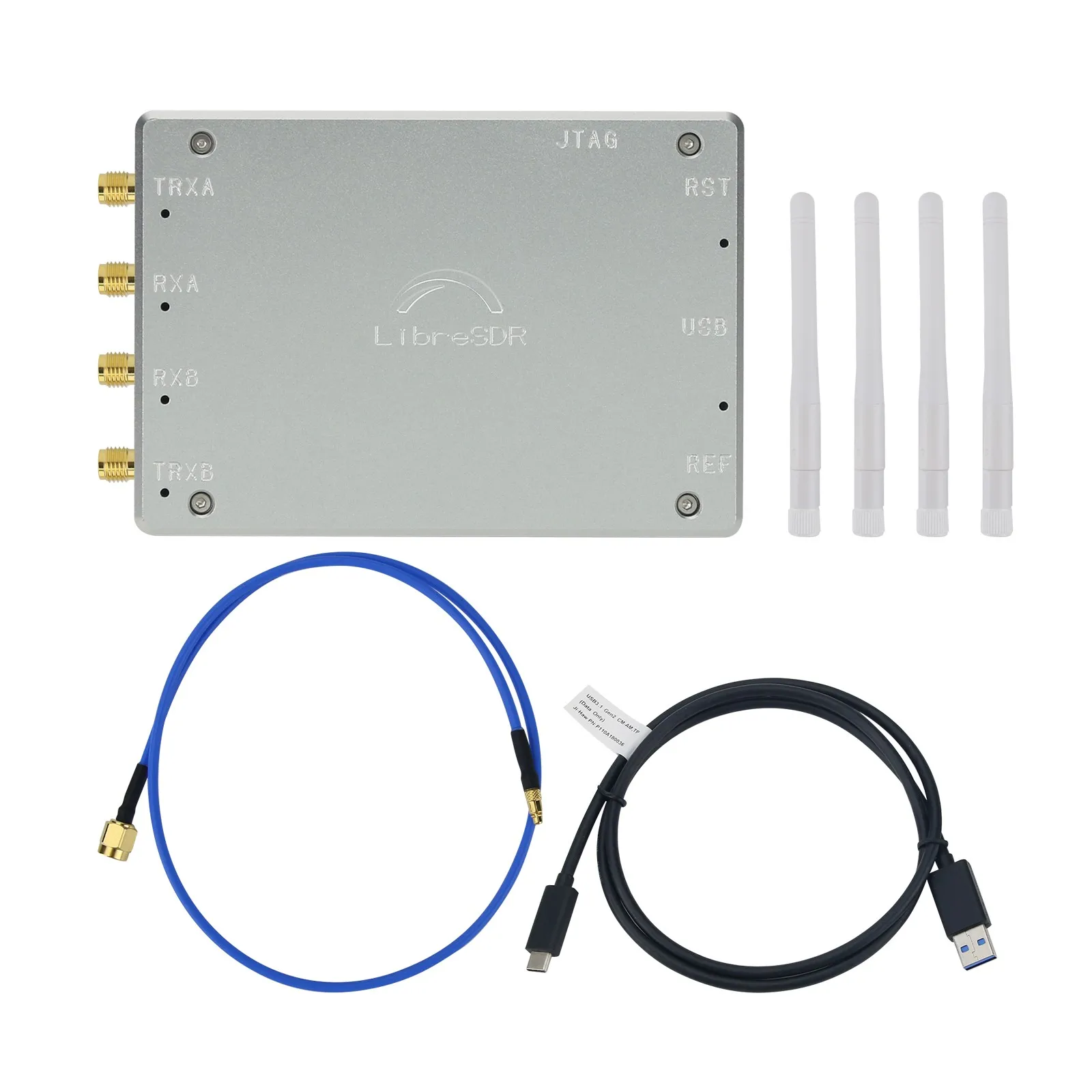 XC7A100T + AD9361 B210 Mini Software Defined Radio Development Kit With CNC Shell&Accessory Pack Replacement For HackRF PlutoSDR