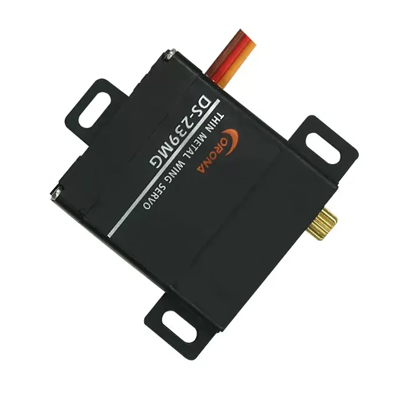 Corona DS-239MG DS239MG servomoteur numérique engrenage métallique à aile mince 4.6kg/0.15sec/22g pour Robot avion à voilure fixe planeur RC