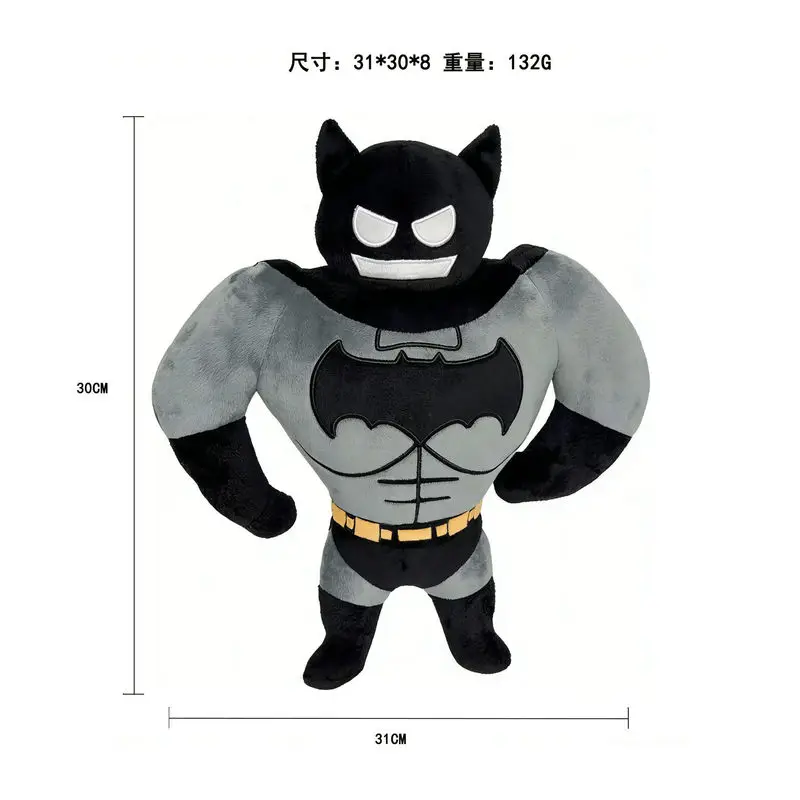 Fat Jason Todd Plush Red Hood Batman Round Chubby Stuffed Doll Soft Plush Toy Home Decor Gift For Comic Fans Collectors view 5