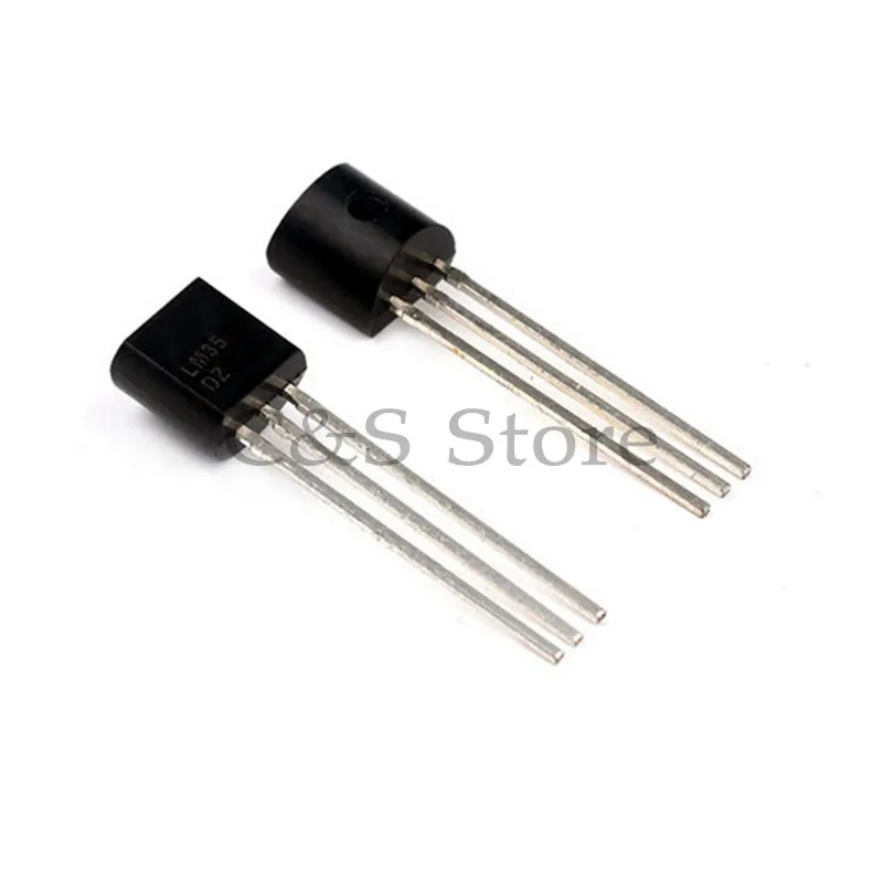 Capteurs centigrades de précision LM35DZ TO-92 LM35, 5 pièces