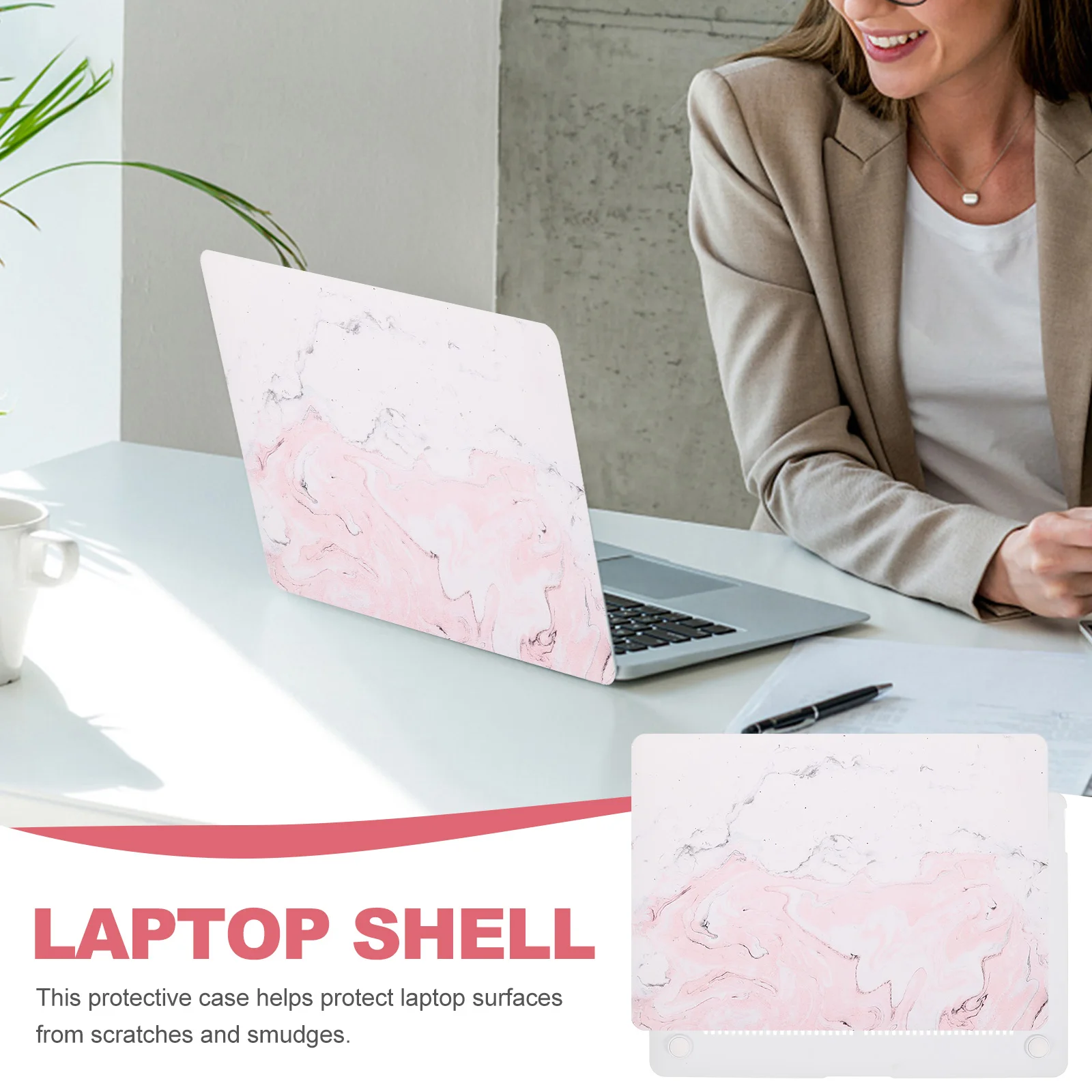 

Apple Laptop Protector 13.3inch Air A1932 A2179 A2337 Plastic Cover Marble Notebook Skin Scratch Resistant Shell
