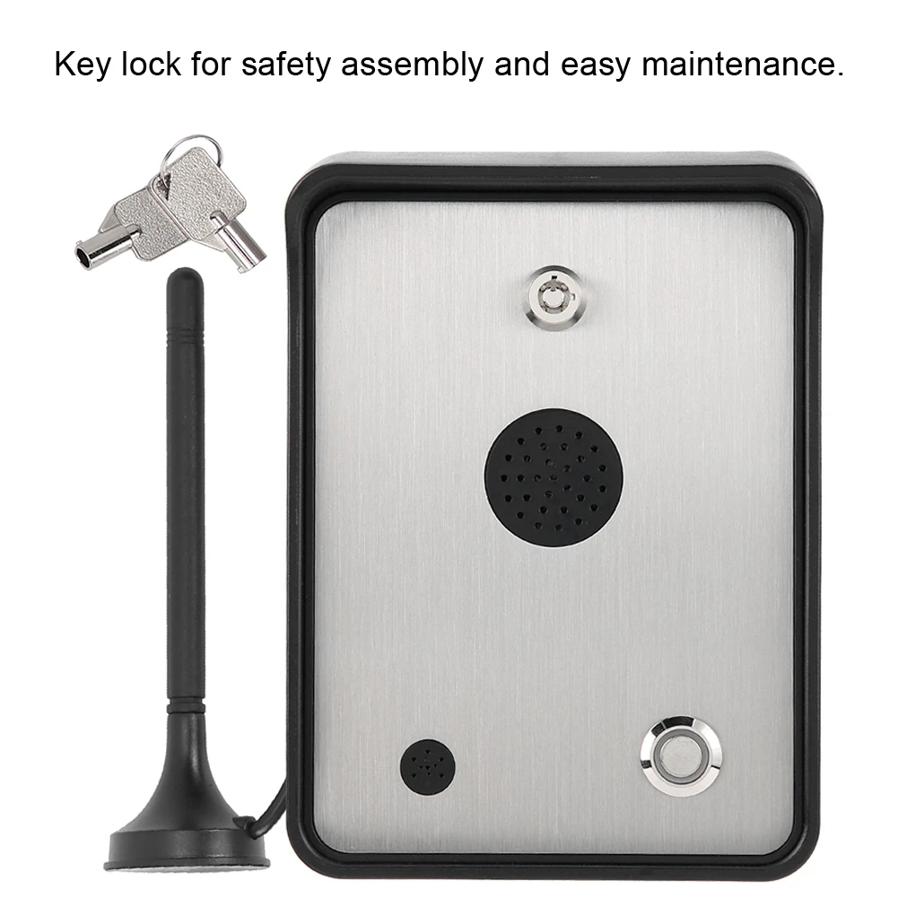 GSM Audio Intercom for Single House Door and Gate Opener Access Controller Access Controller Audio Intercom