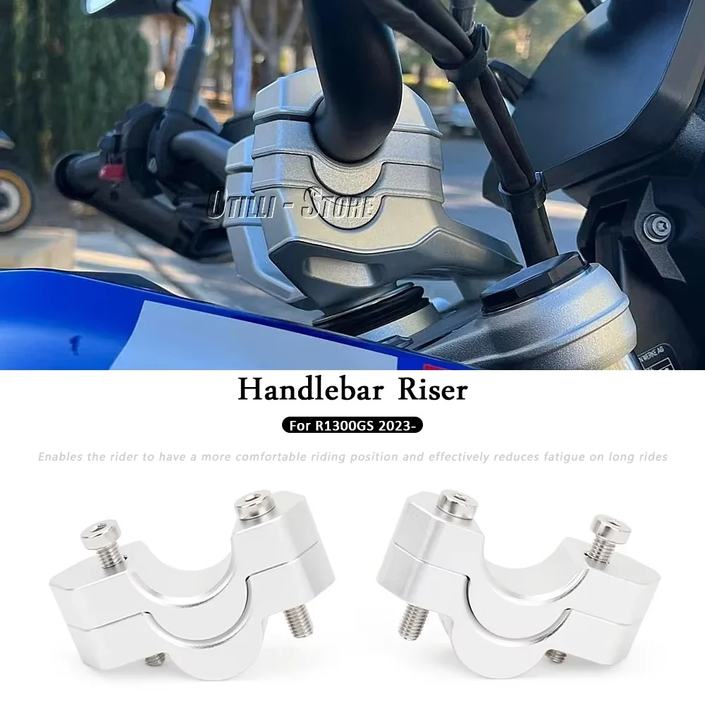 CNC Aluminium Motorrad Lenkererhöhung für BMW R1300GS R1300 GS R 1300 GS Lenkererhöhungshalterung Kit R1300GS 2023-