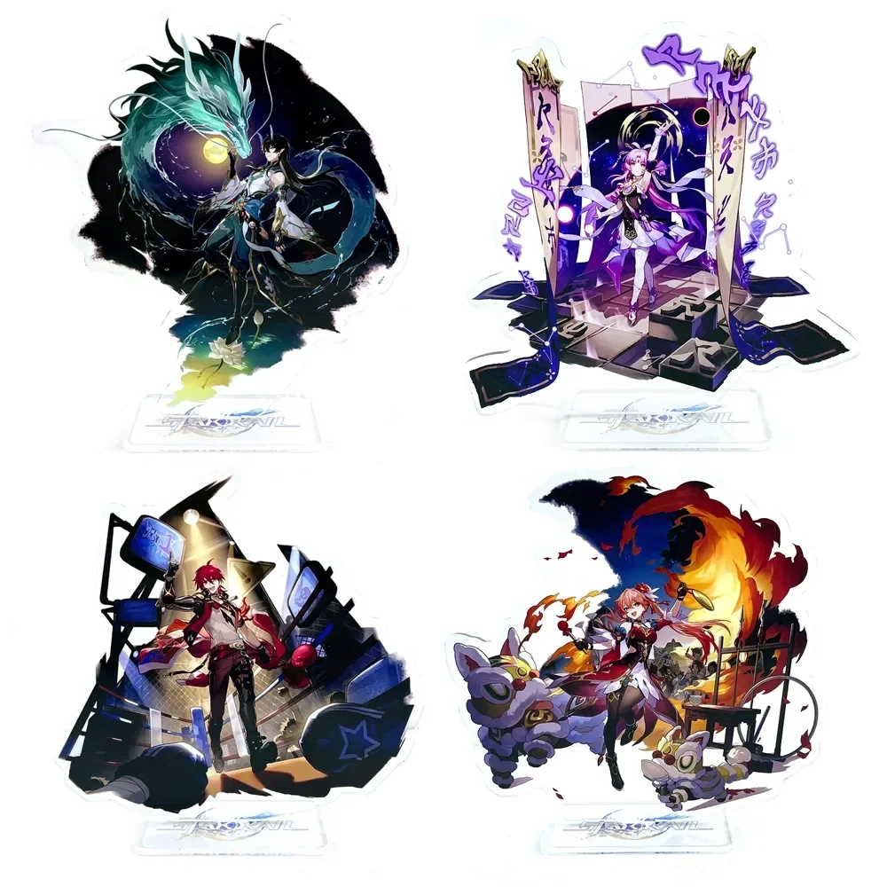 Honkai Star Rail characters Dan Heng Imbibitor Lunae Fu Xuan Luka Guinaifen acrylic stand figure holder   trcf