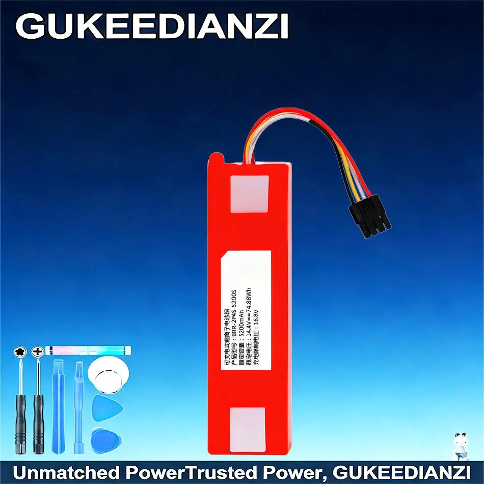 

Надежный аккумулятор 5200 мАч Brr-2P4S-5200D для робота-пылесоса Xiaomi Roborock 1S 1ST S50 S51 S55 T60