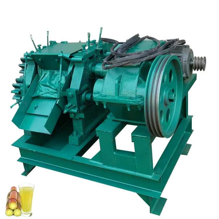 Industrial Sugar Cane Juice Extractor Sugarcane Juicer Press Mill Sugarcane Squeezing Machine