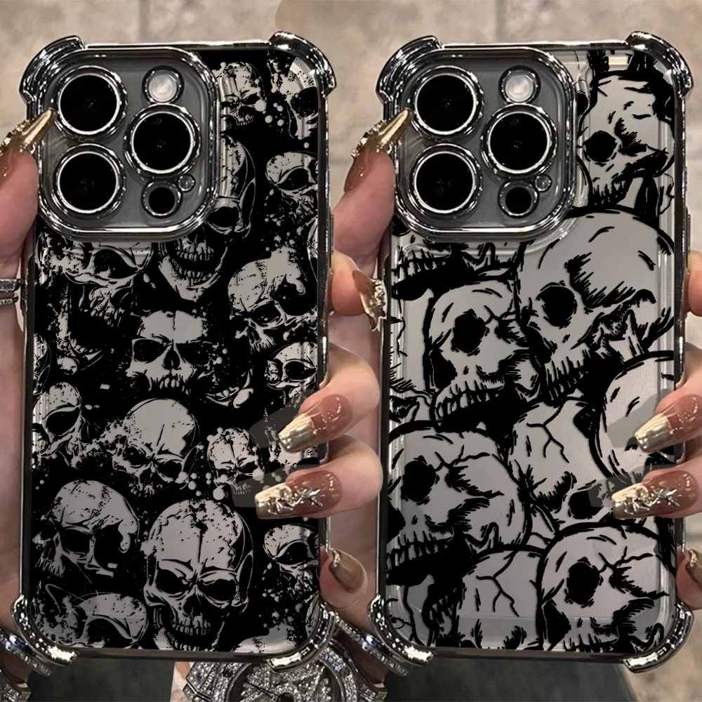 Cool Black Skull Pa…