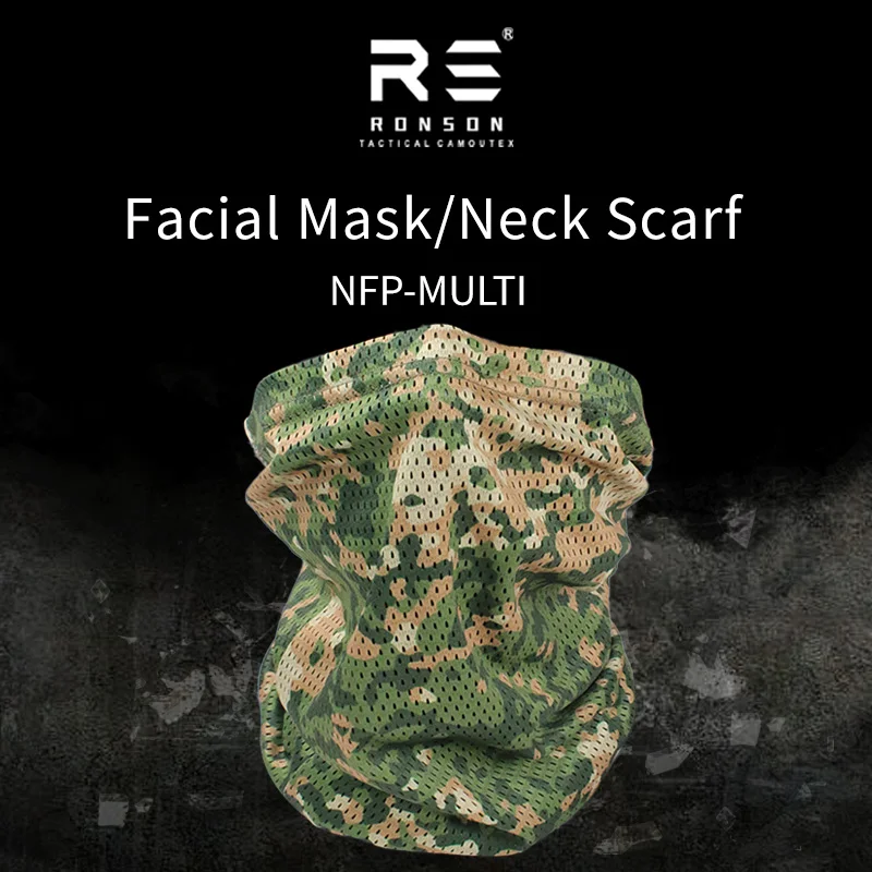 

Нидерланды Fractal M19 NFP-мульти-камуфляж для тактической маски для лица, уличная езда, защита от солнца, шарф на шею, ветрозащитный платок