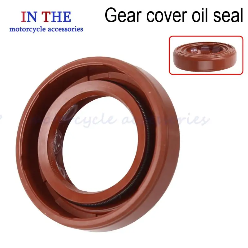 Suitable for GY6 50cc 139 QMB Scooter Oil Seal Rubber Engine Crankshaft Gear Crankcase Oil Seal 18x30x7