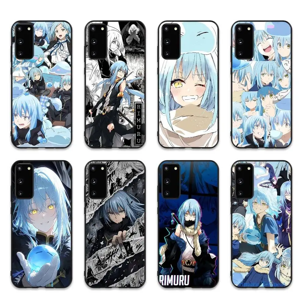 T-Tensei Slime R-Rimuru Anime Phone Case For Samsung S 24 Fe 25 Ultra Plus 20 Lite 21 30 22 23 24 22 Ultra 5G Fundas
