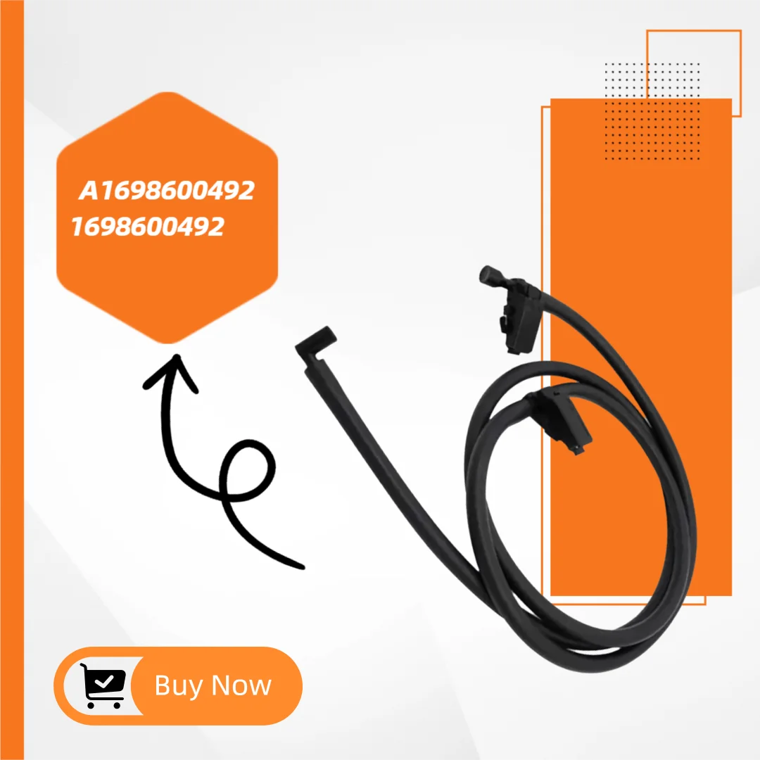 

1Pcs Windshield Washer Nozzle Jet Hose for Mercedes Benz a W169 2004-2012 / B W245 2005-2011 Non-Heated A1698600492