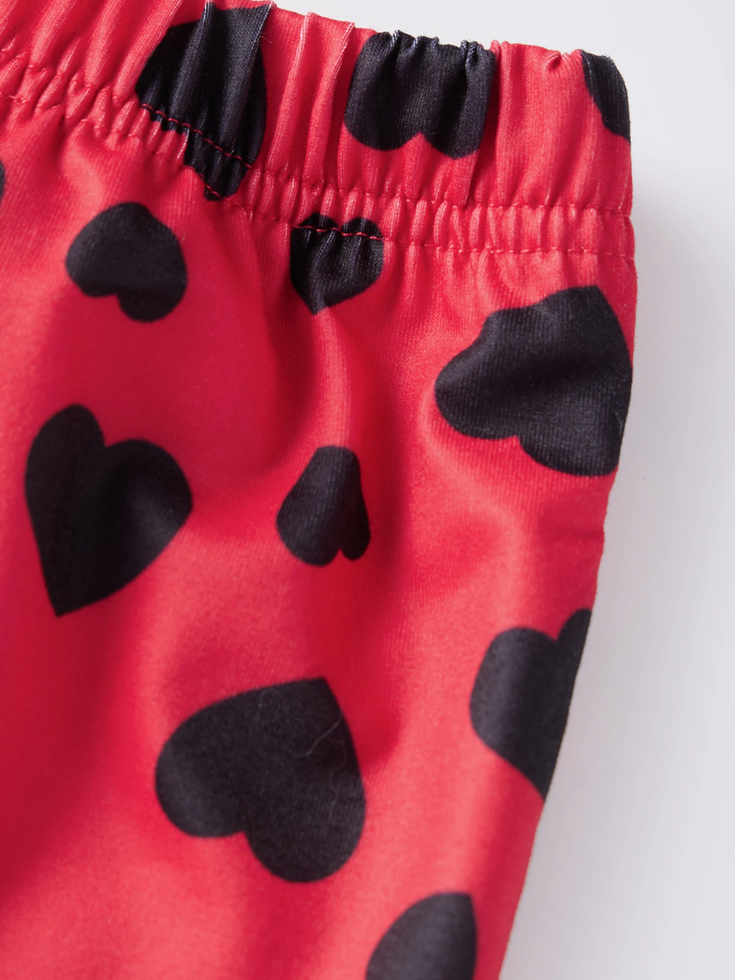 طقم بيجامات عائلية متطابقة لعيد الحب، ملابس نوم متطابقة للعائلة مطبوعة على شكل قلب، ملابس نوم مريحة للعائلة بأكملها #2