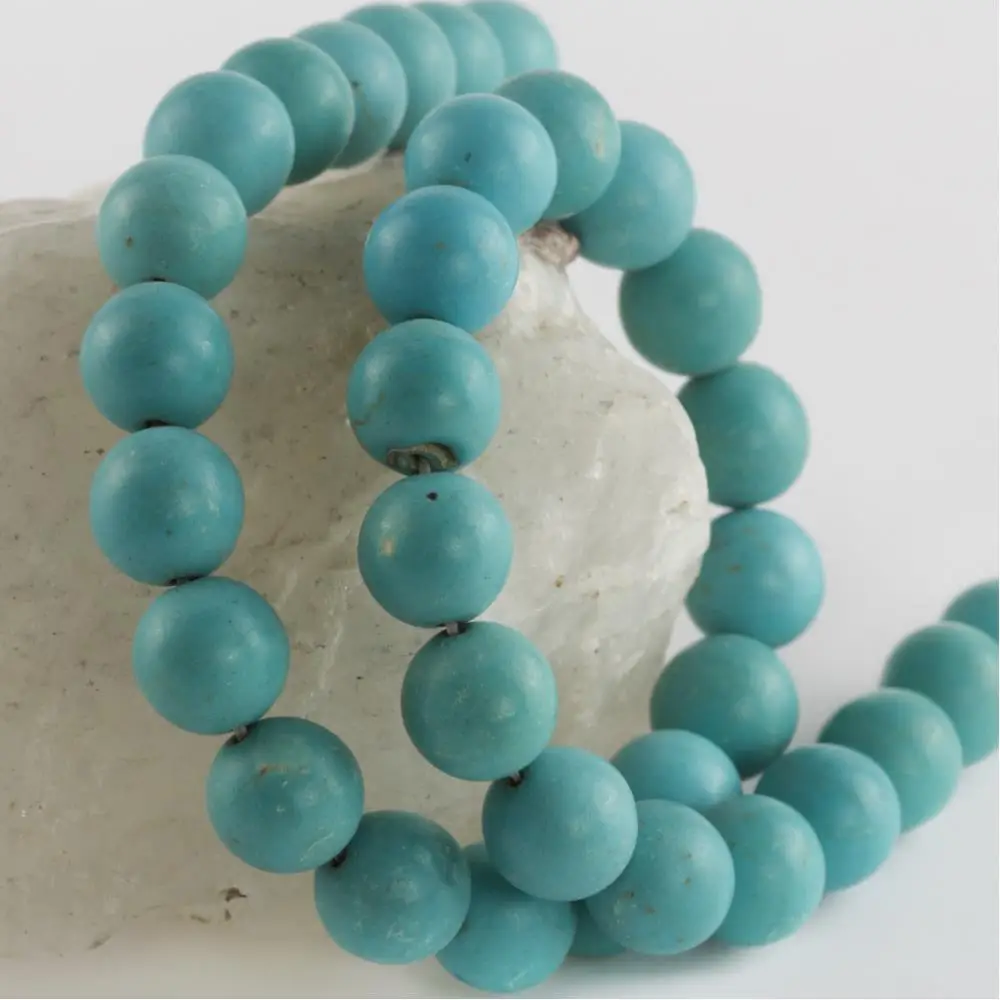 12 mm Turquoise Natural Stone