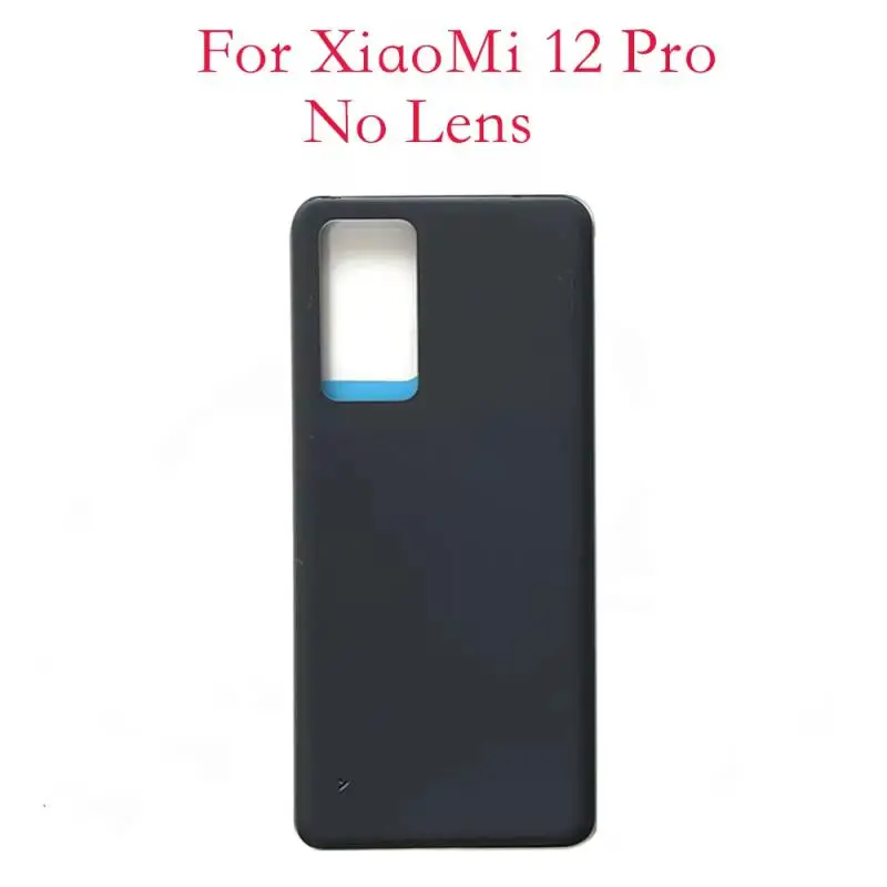 Battery Cover Door Back Housing For Xiaomi Mi 12 Pro Glass Lid Rear Mi12 Pro 2201122C 2201122G With Camera Frame Lens