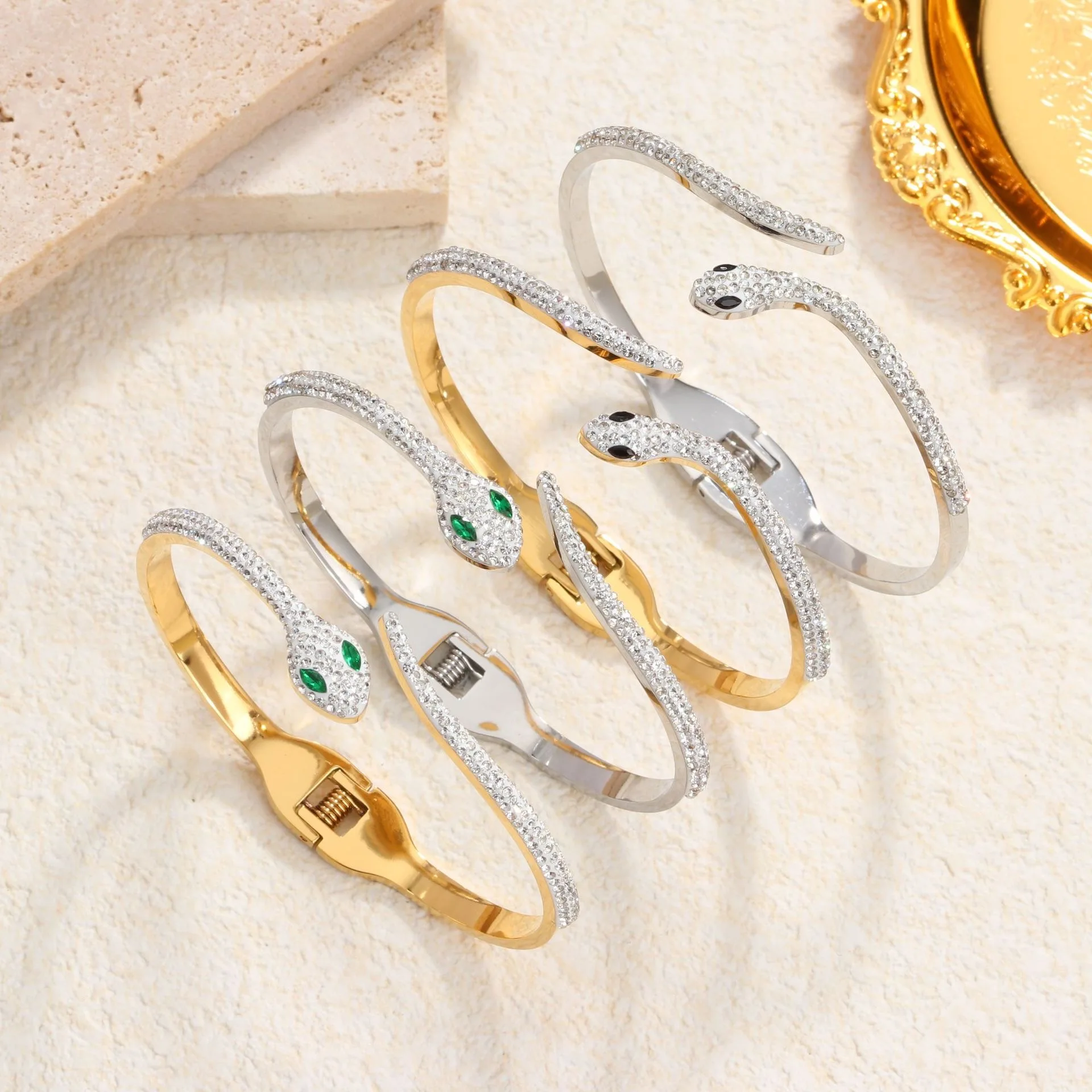 

Thin snake trend niche jewelry bracelet