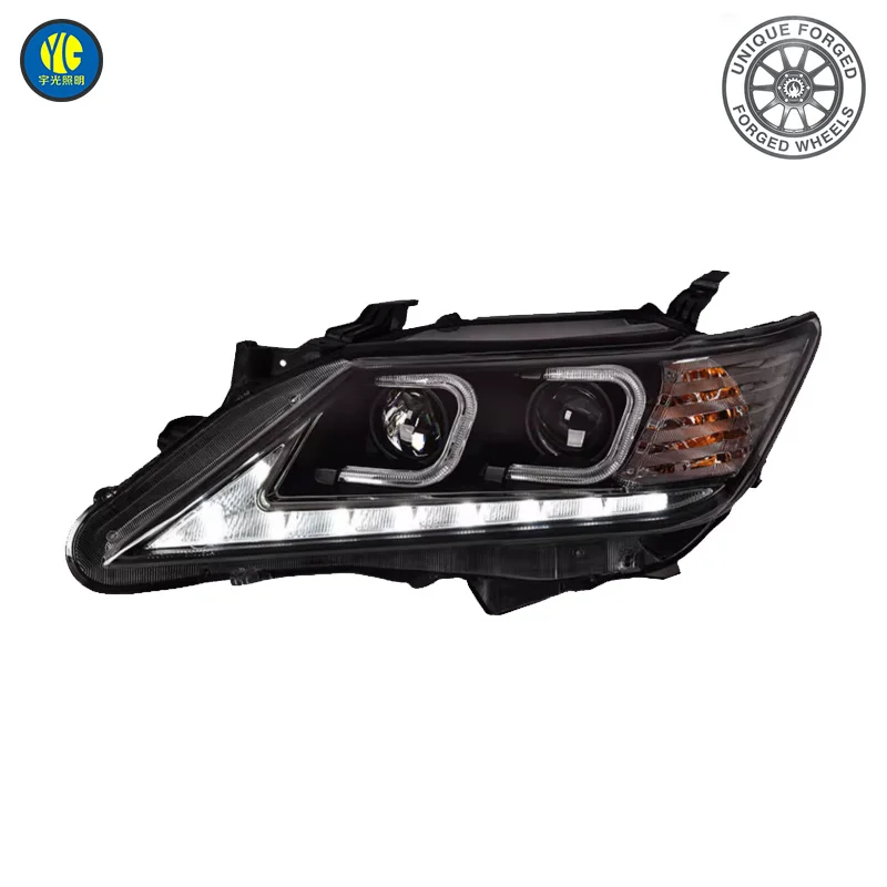 26 Style For Toyota Camry Car Accessories Toyota Camry LED Light System 2012 2013 2014 Upgrade Headlamp New LED Head Light
