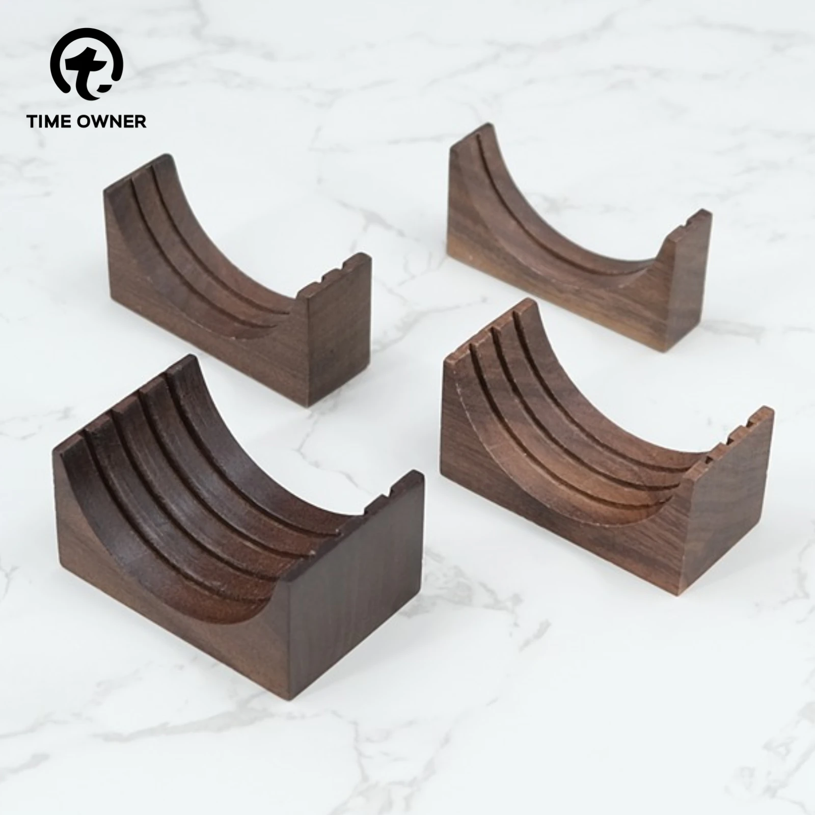 Coffee Filter Screen Holder 58mm Mesh Screen Barista Coffee Making Puck Screen for Espresso Machine Holder Walnut Reusable