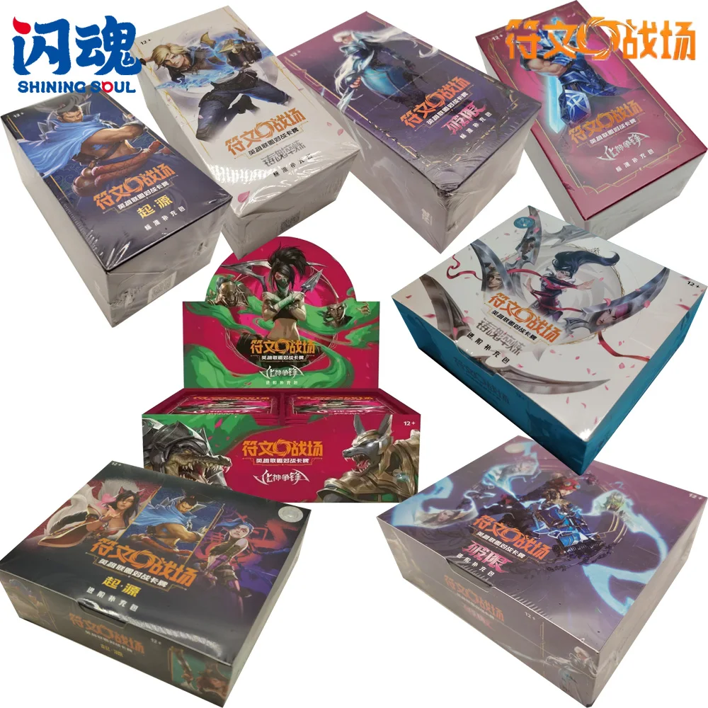 Shining Soul Original Riftbound: League of Legends Collection Cards Game Characters Personality Unique Design Rare Cards Gifts