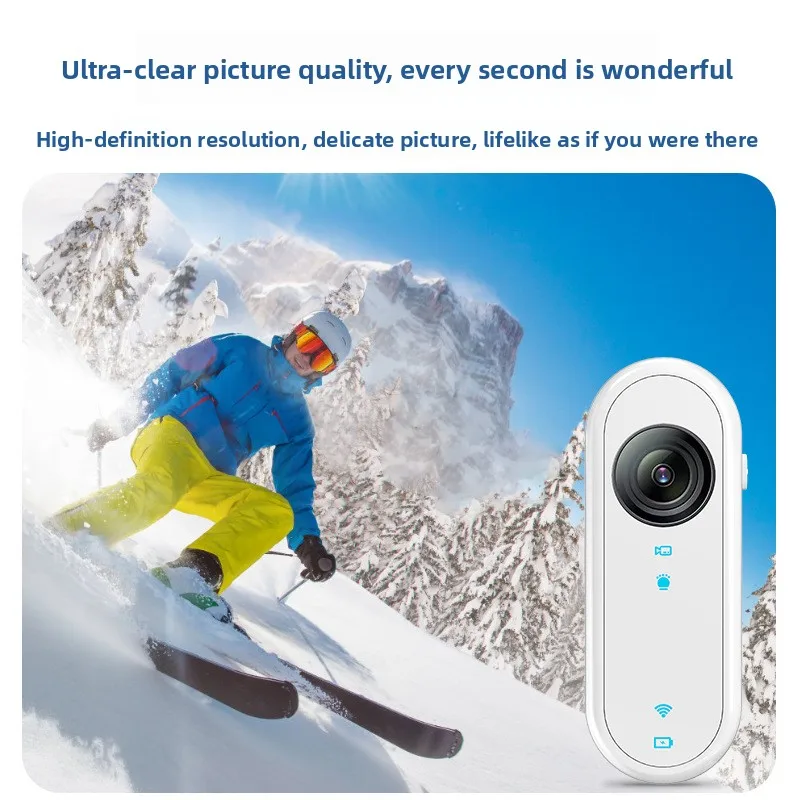 Thumb Camera Outdoor Riding Recorder Sports Camera 1080p Long Battery Life Mobile Phone WIFI Interconnection
