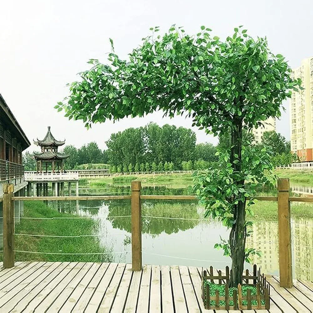 

Artificial Green Banyan Trees Faux Ficus Tree, Artificial Ficus Tree, Simulation Tree Green
