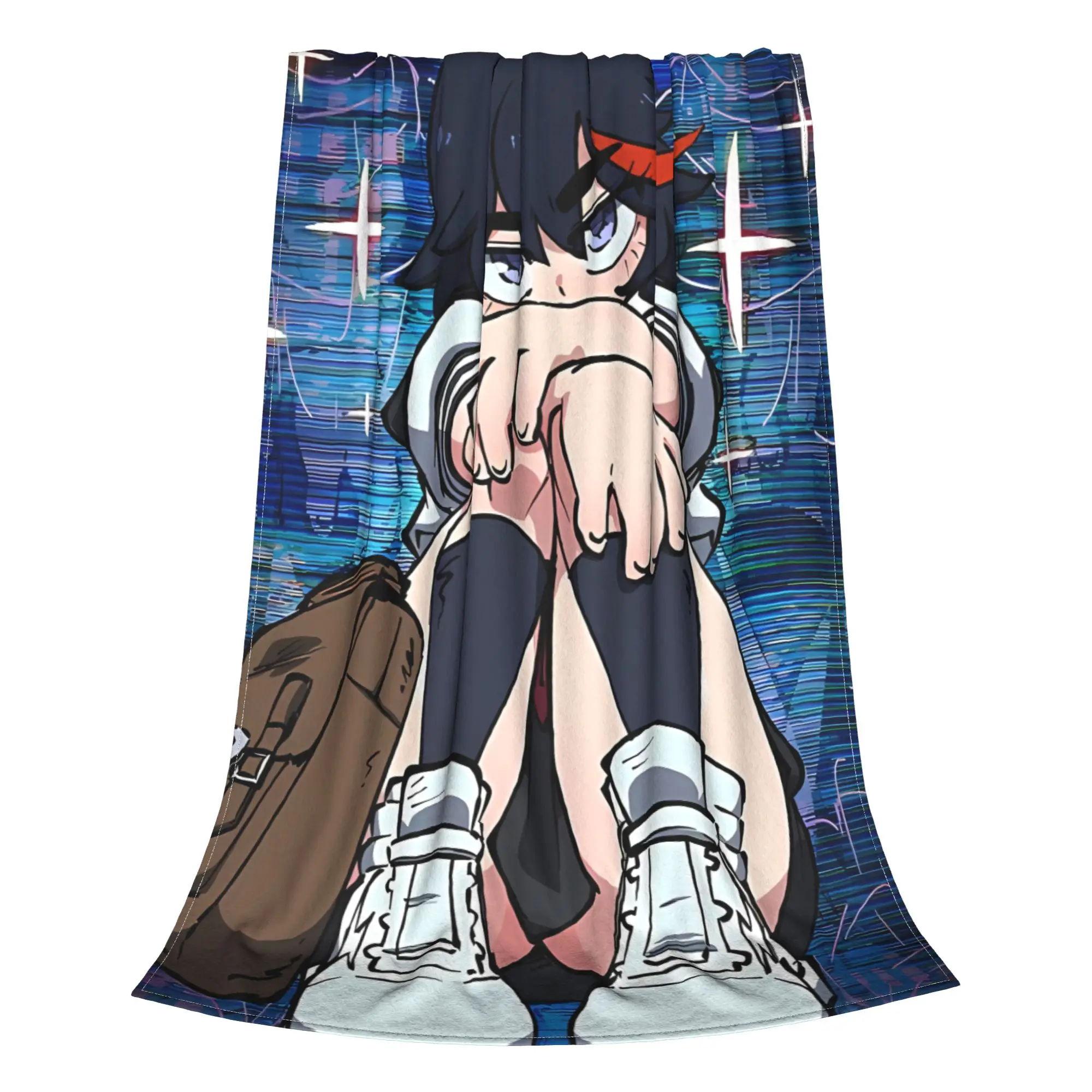 1PC Home Cute Room Decor Before Revenge Blanket Throw Blanket Kill la Kill Novelty Warm Blanket All Season