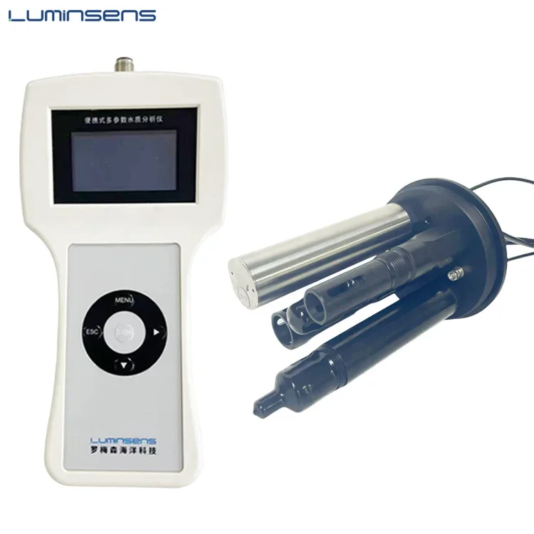 

Portable CE Environmental Monitoring Waste Water 8 in 1 Analyzer Industrial Multi Parameter Water Quality Tester