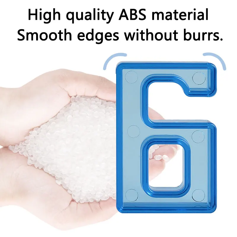 Peuters Montessori Materiaal Transparant Digitale Blokken Lichttafel Speelgoed Wiskunde Operatie Stapelen Games Open Einde Leerspeelgoed