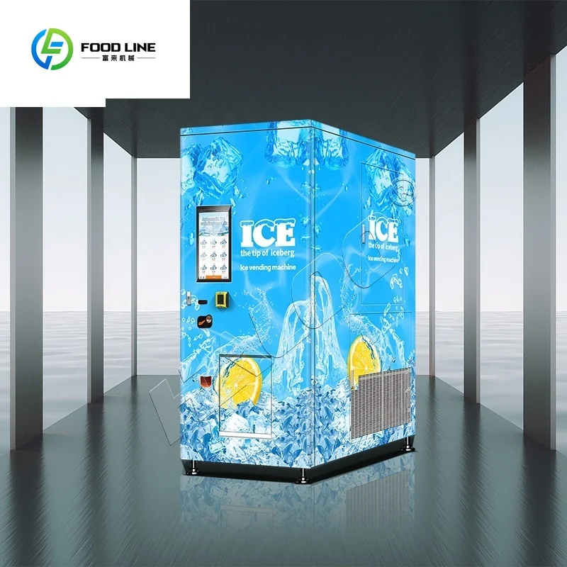 آلة بيع الثلج على الشاشة الموردة لآلة بيع الثلج الأمثل لصنع آلة بيع الثلج ATM