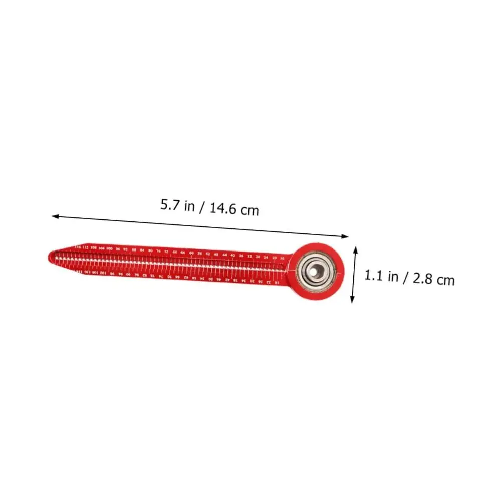 Mini 360 Degree Round Marking Gauge Aluminum Alloy Circular Marking Precision Scribe Gauge Professional Concentric Design