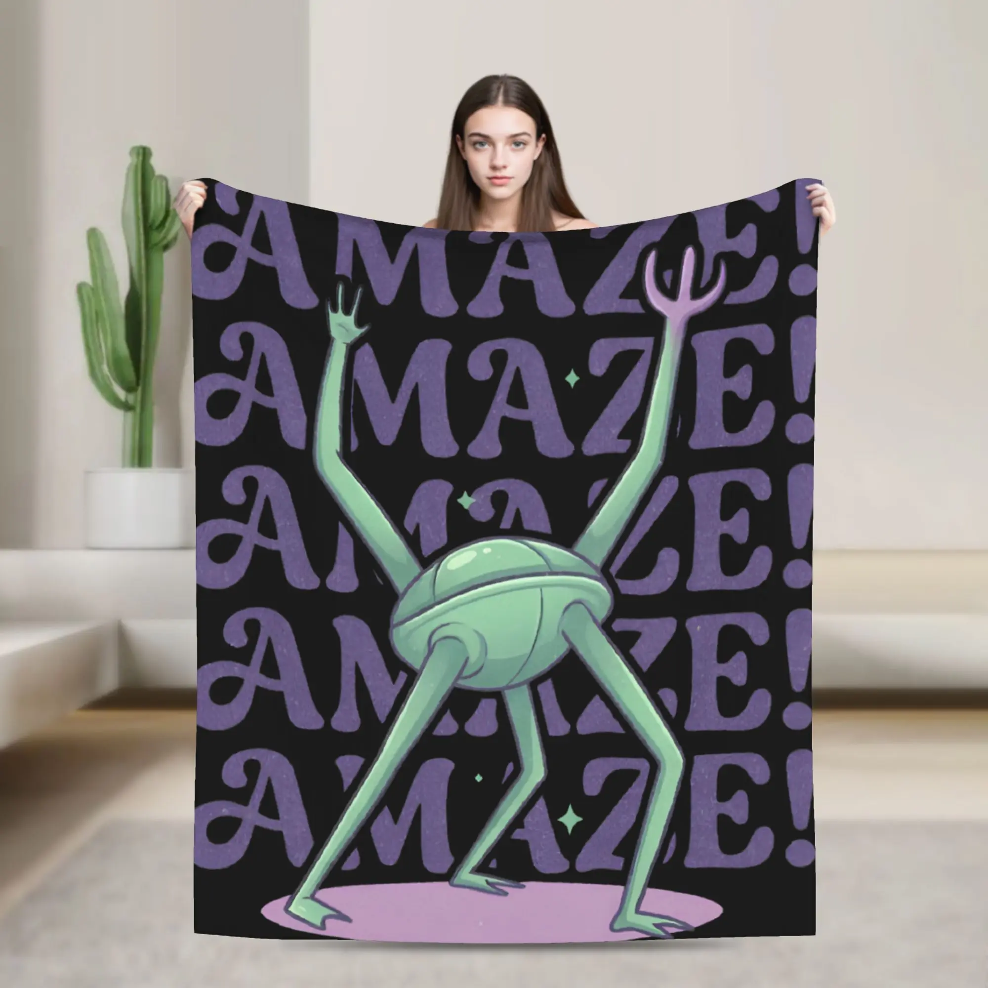Rockys Amaze Project Hail Mary Blankets  Plush Throw Blankets Bedroom Sofa Portable Soft Warm Bedspread