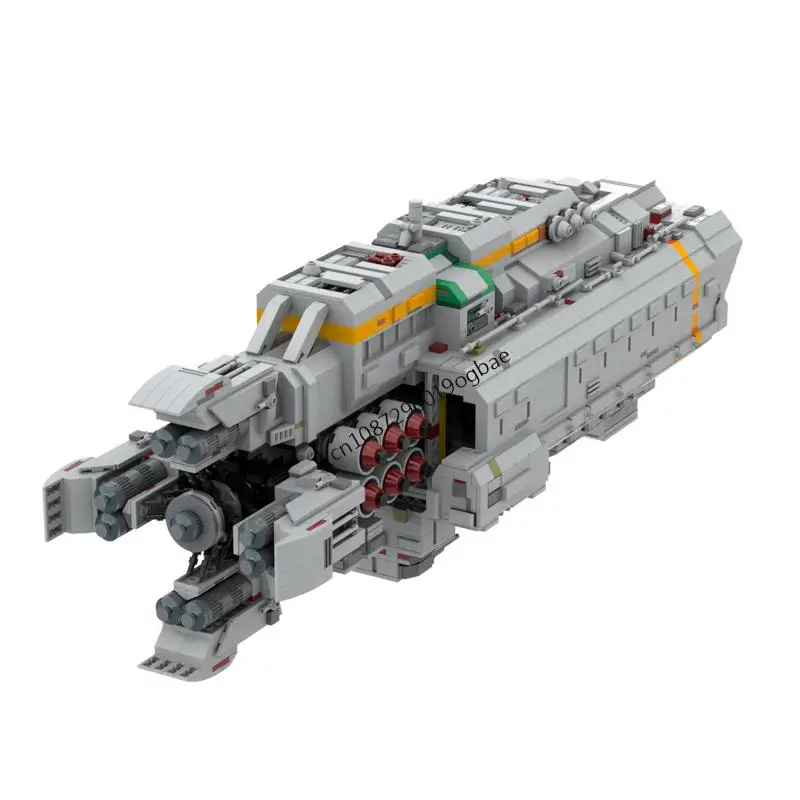 4038PCS เกมภาพยนตร์ซีรีส์ Expanse MOC Canterbury พื้นที่เรือ DIY ความคิดสร้างสรรค์ของเล่นเด็กประกอบปริศนาของขวัญวันเกิด