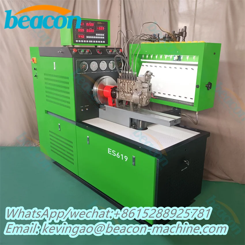 LT Laboratory Equipment Diesel Flow Test Bench Injection Pump Test Machine 12 Cylinders BC3000 ES619