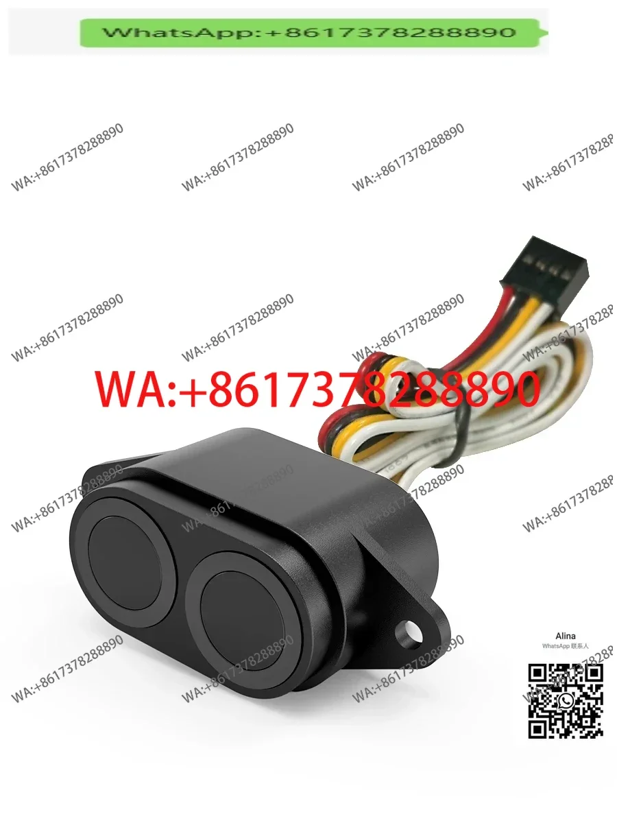A22 Ultrasonic waterproof ranging module: high precision, small size, robot AGV trolley obstacle avoidance sensor ranging