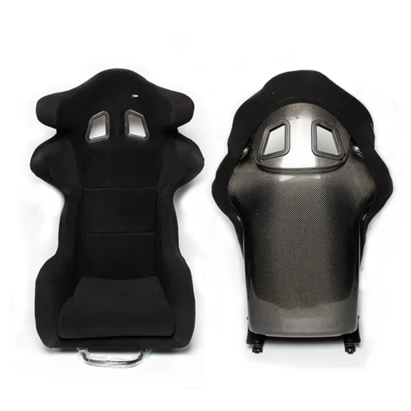 Factory Direct Supply Customized race seat sim racing seats universal black carbon fiber racing bucket seat