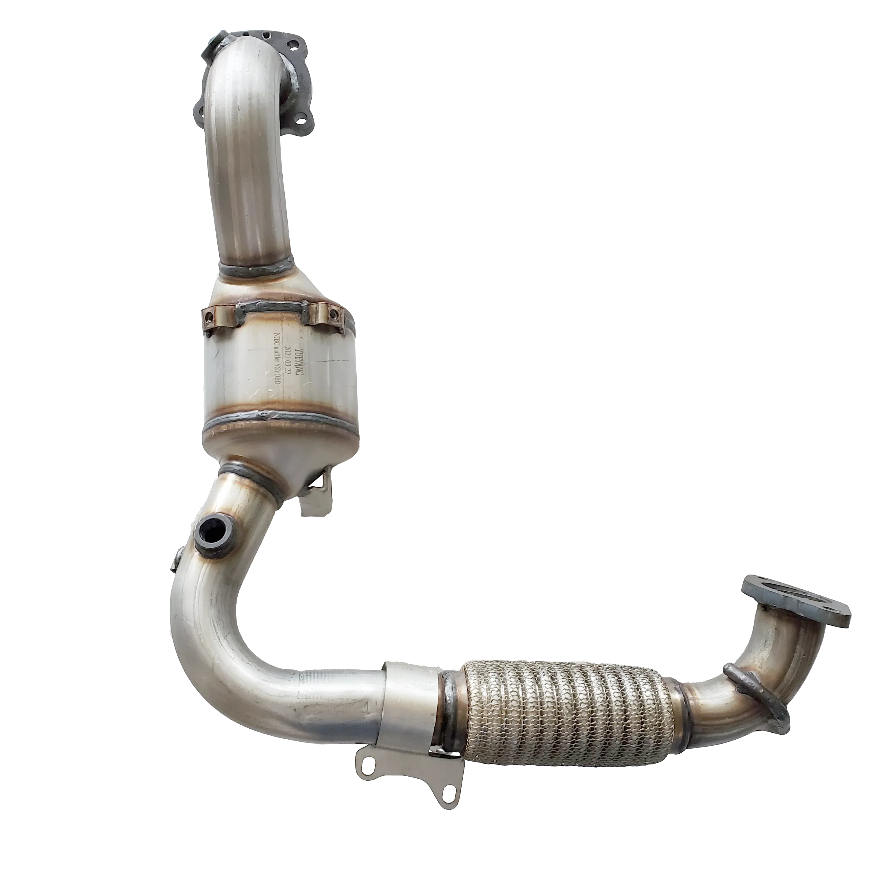 Three-way Catalytic Converter Automobile Exhaust Purification Exhaust Pipe for Ford Customize Ford fiesta focus series