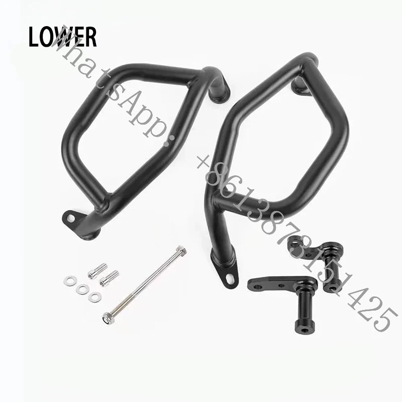 

Suitable Motorcycle Accessories Frame Stunt Cage Protector Engine Guard Highway Bumper NX400 NX500 NX 400 500 2024
