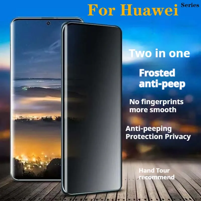 Mate60Pro P70Pro Matte Privacy Hydrogel Film For Huawei P70 Ultra P60Pro Screen Protector P50 P40Pro Mate50Pro 40RS Anti peeping