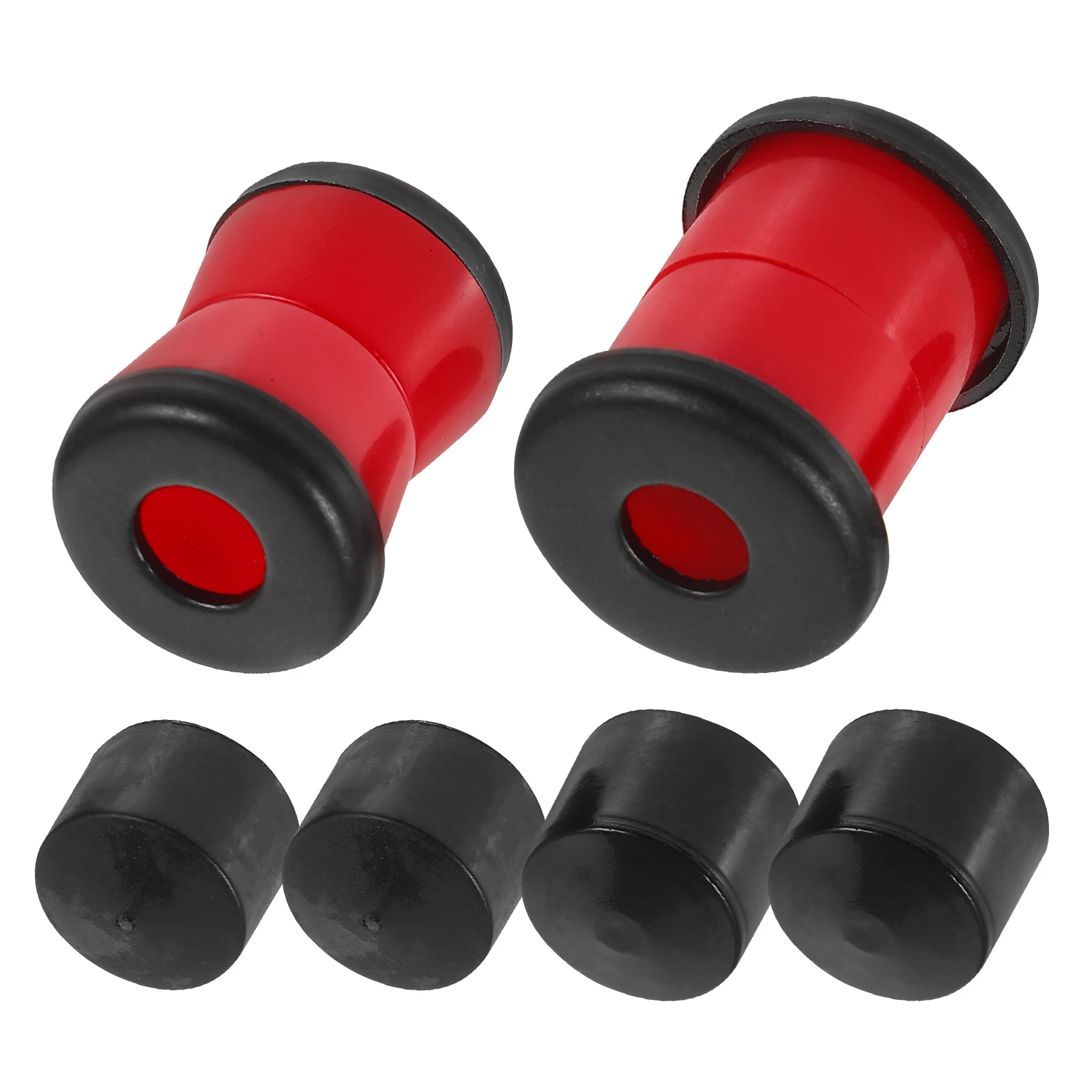 1 مجموعة لوح التزلج امتصاص الصدمات وسادة بو وسادة مقاومة للصدمات لأربع عجلات لوح التزلج الاهتزاز التخميد الاستقرار