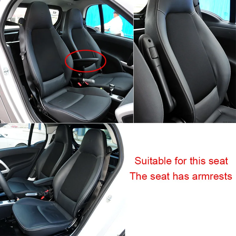 Custom Car Seat Covers For Smart 451 Fortwo 09-15 Protector All-Inclusive Breathable Seat Cushion Season Interior Accessories
