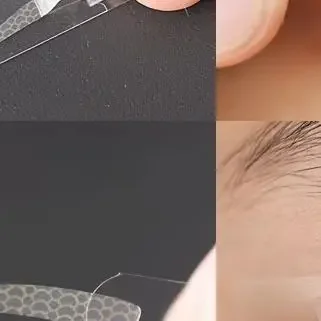 3/5/10 ورقة أشرطة الجفن ملصقات غير مرئية مزدوجة أضعاف جفن لصق ذاتية اللصق شريط عين طبيعي أدوات مكياج S M L